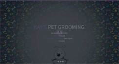 Desktop Screenshot of kayspetgrooming.com